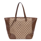 Shoulder Bag Bree Shopping Tote Large Beige Monogram Canvas