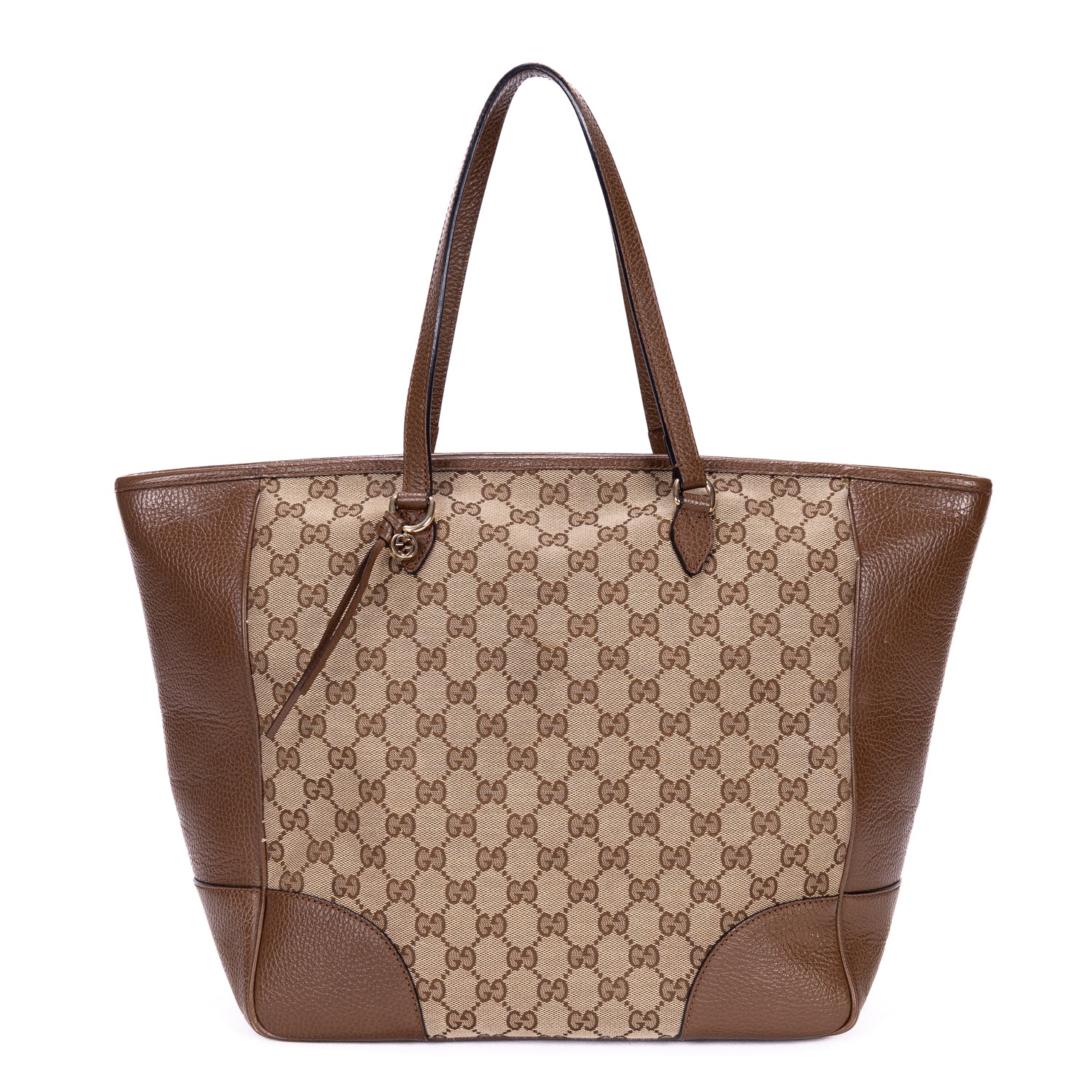 Shoulder Bag Bree Shopping Tote Large Beige Monogram Canvas