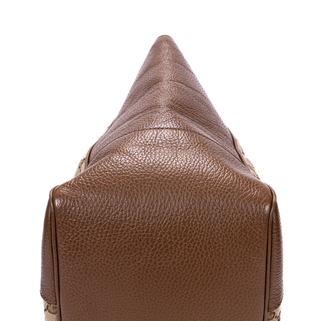 Shoulder Bag Bree Shopping Tote Large Beige Monogram Canvas