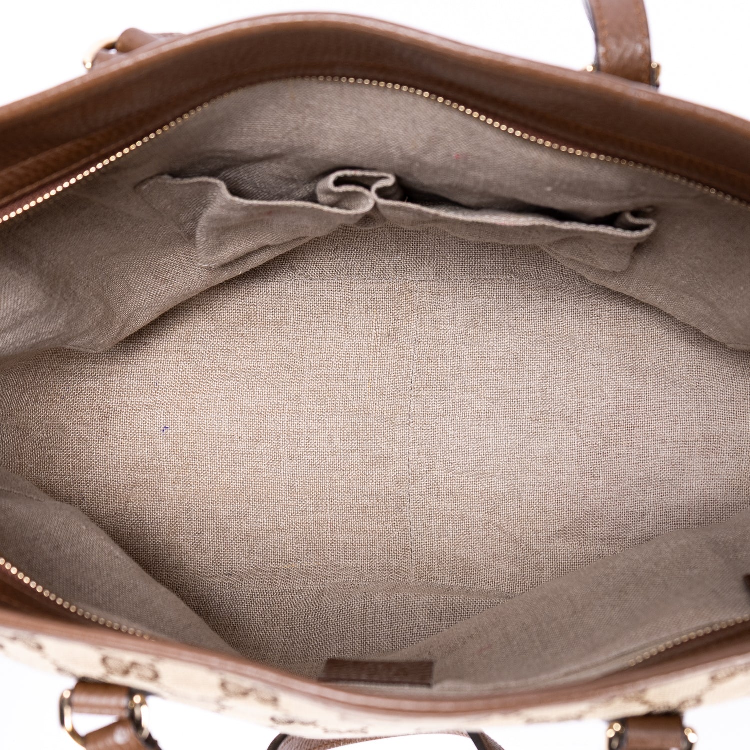 Shoulder Bag Bree Shopping Tote Large Beige Monogram Canvas