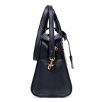 Handbag Baby Cabas Mini Black Smooth Calfskin Leather