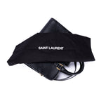 Handbag Baby Cabas Mini Black Smooth Calfskin Leather