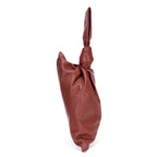 Handbag Twist Brown Smooth Calfskin Leather