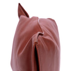 Handbag Twist Brown Smooth Calfskin Leather