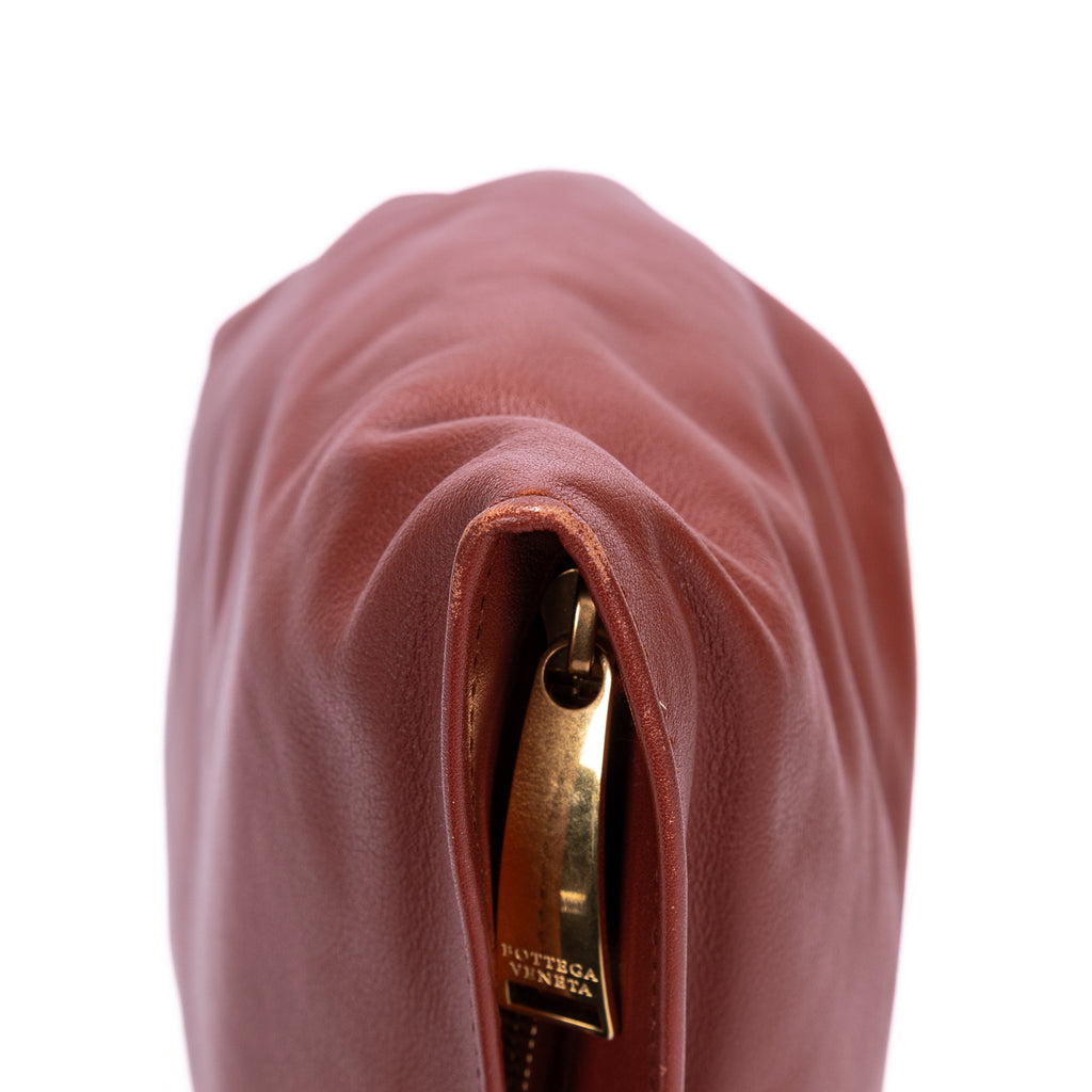 Handbag Twist Brown Smooth Calfskin Leather