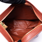 Handbag Twist Brown Smooth Calfskin Leather