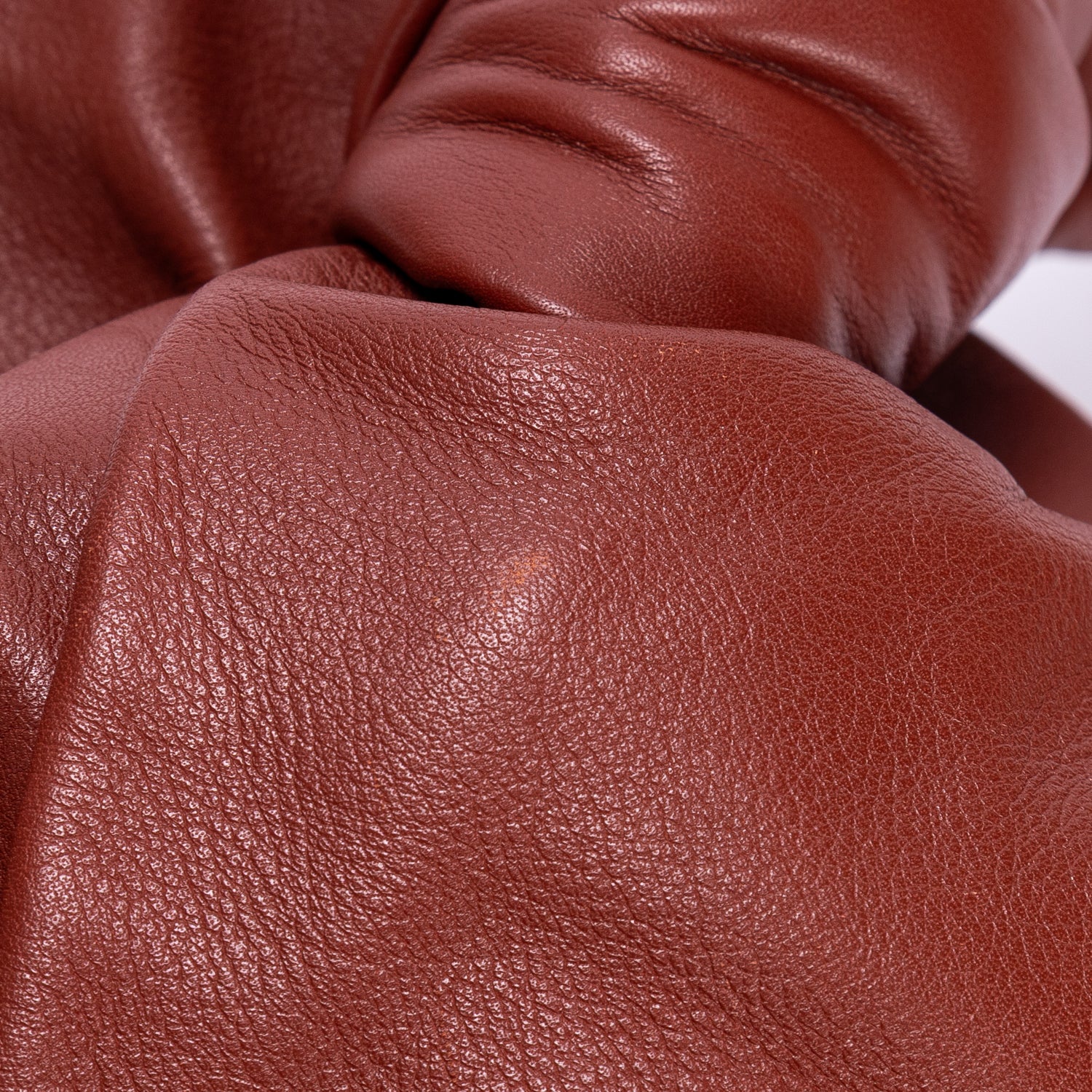 Handbag Twist Brown Smooth Calfskin Leather