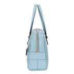 Handbag Capri Bowler Tote Mini Blue Micro-Guccissima Leather