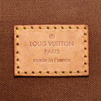 Shoulder Bag Lockit Vertical GM Brown Monogram Canvas
