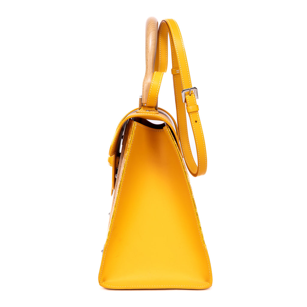 Handbag Saigon GM Yellow Goyardine Leather