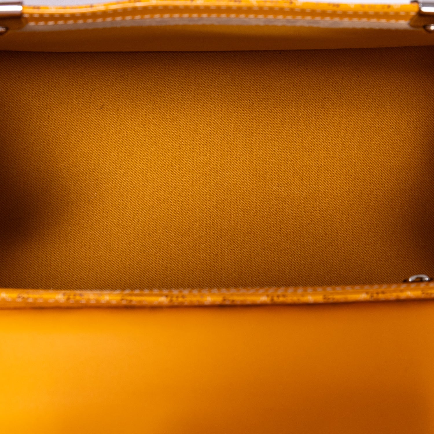 Handbag Saigon GM Yellow Goyardine Leather