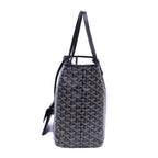 Handbag Saint Louis PM Black Goyardine Leather