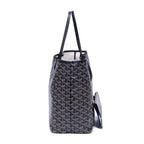 Handbag Saint Louis PM Black Goyardine Leather