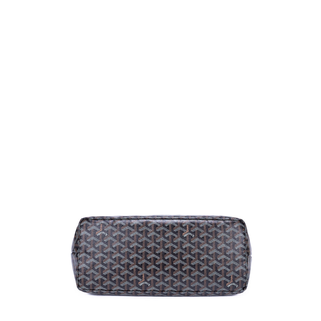 Handbag Saint Louis PM Black Goyardine Leather