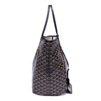 Handbag Saint Louis GM Black Goyardine Leather
