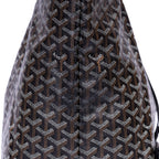 Handbag Saint Louis GM Black Goyardine Leather