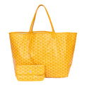 Handbag Saint Louis GM Yellow Goyardine Leather