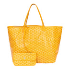 Handbag Saint Louis GM Yellow Goyardine Leather