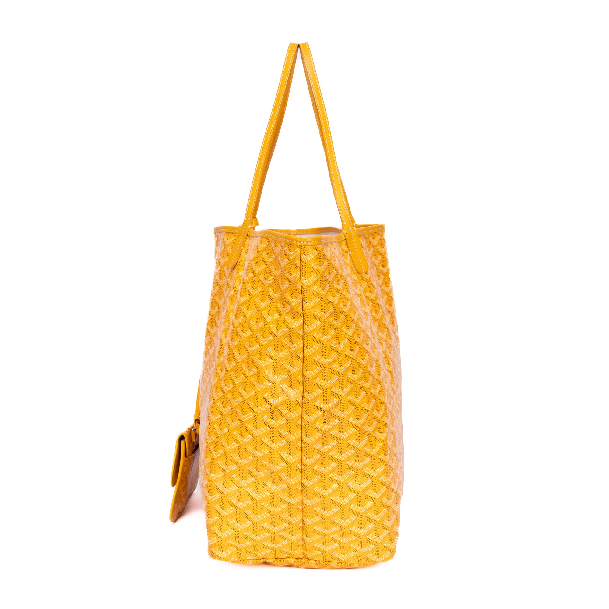 Handbag Saint Louis GM Yellow Goyardine Leather