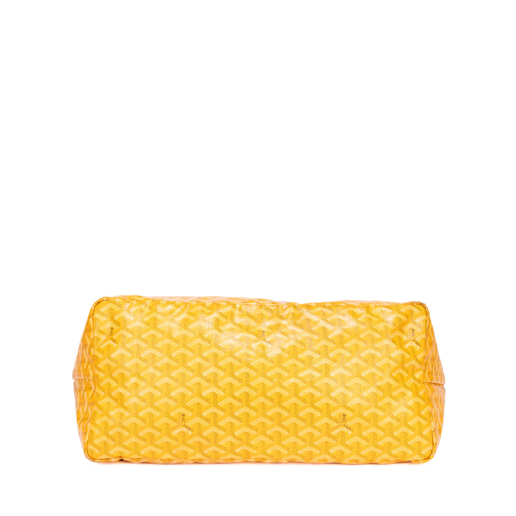 Handbag Saint Louis GM Yellow Goyardine Leather