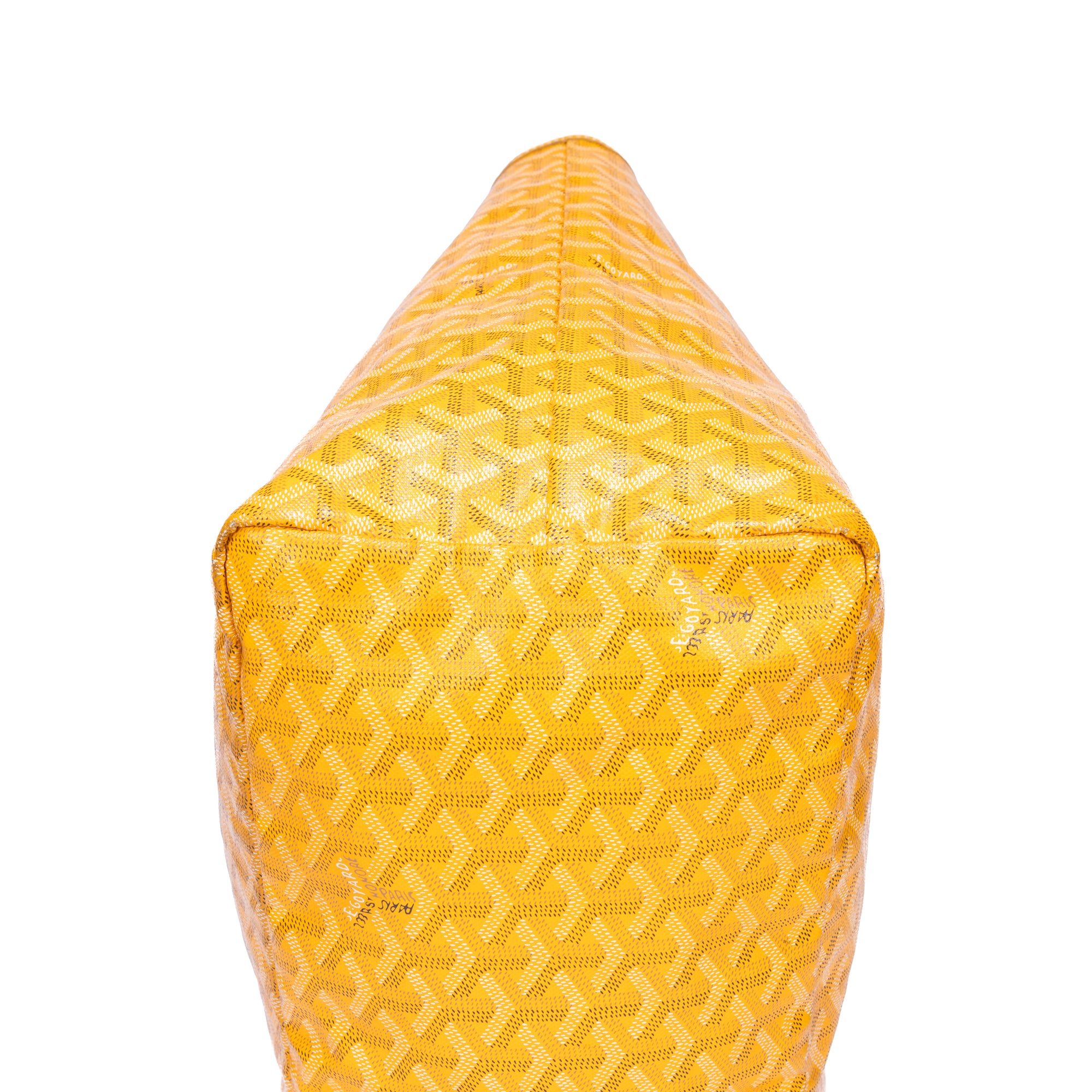 Handbag Saint Louis GM Yellow Goyardine Leather