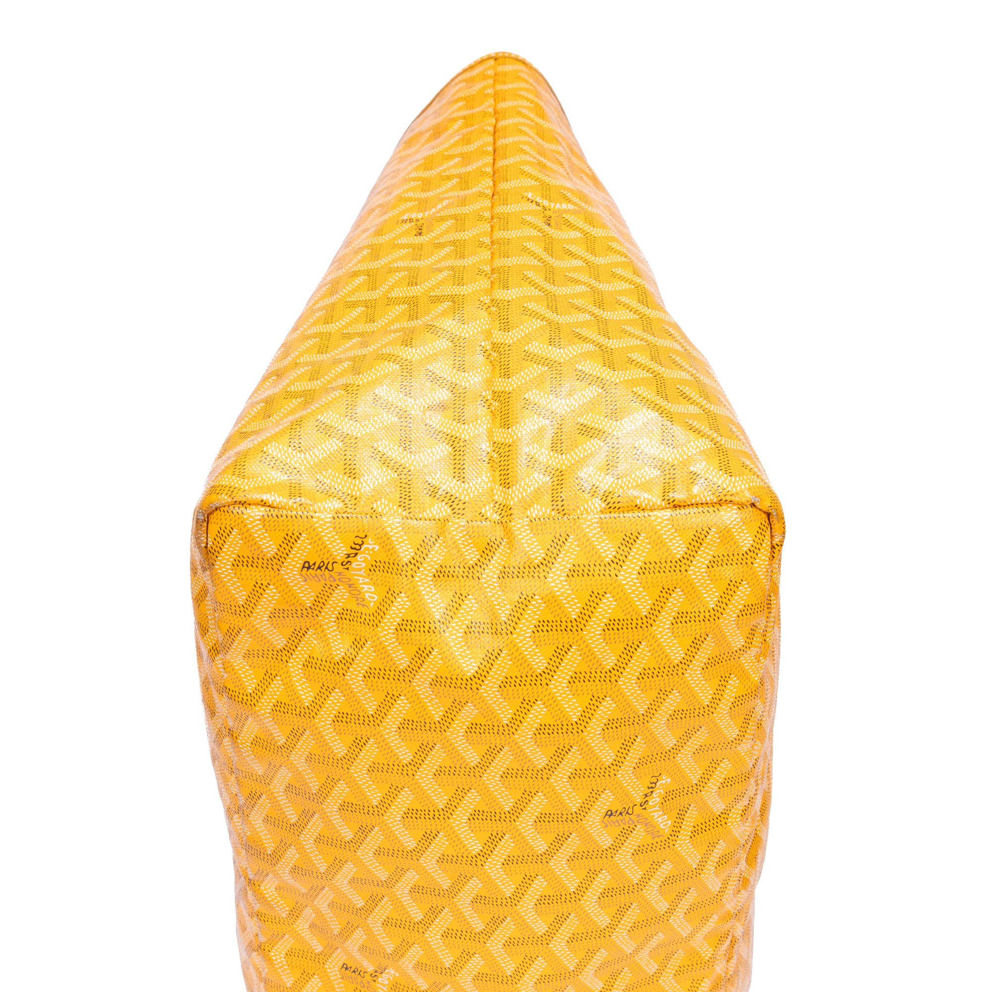 Handbag Saint Louis GM Yellow Goyardine Leather