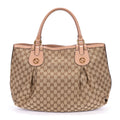 Shoulder Bag Scarlett Bag Beige Monogrammed Canvas