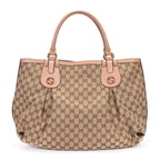 Shoulder Bag Scarlett Bag Beige Monogrammed Canvas