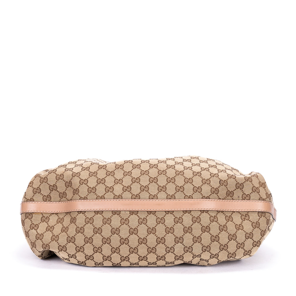 Shoulder Bag Scarlett Bag Beige Monogrammed Canvas