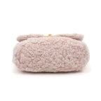 Shoulder Bag Rare Shearling 19 Classic Flap Pink Shearling Canvas