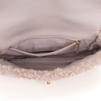 Shoulder Bag Rare Shearling 19 Classic Flap Pink Shearling Canvas