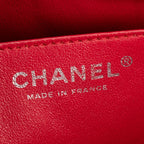 Shoulder Bag Classic Soft Flap Maxi Red Caviar Quilted Leather