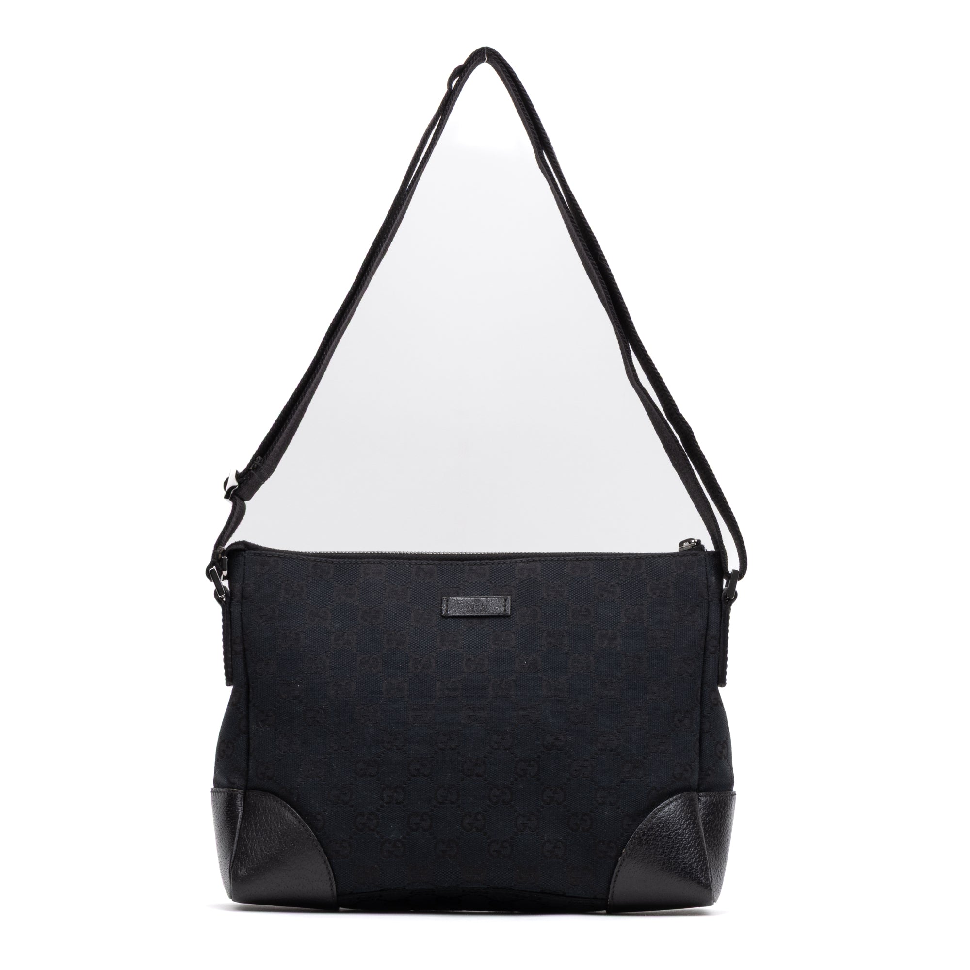 Shoulder Bag Joy Messenger Black Canvas
