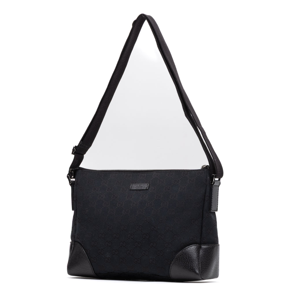 Shoulder Bag Joy Messenger Black Canvas
