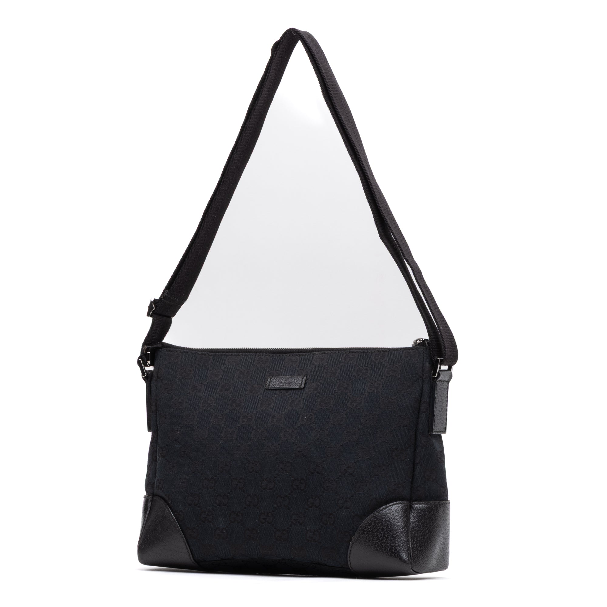 Shoulder Bag Joy Messenger Black Canvas