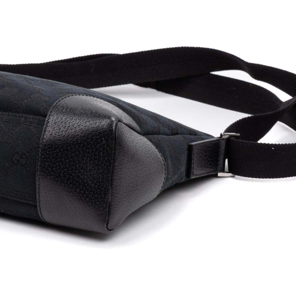 Shoulder Bag Joy Messenger Black Canvas