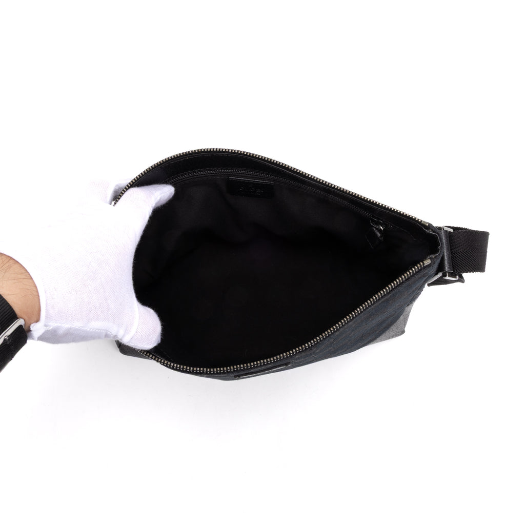 Shoulder Bag Joy Messenger Black Canvas