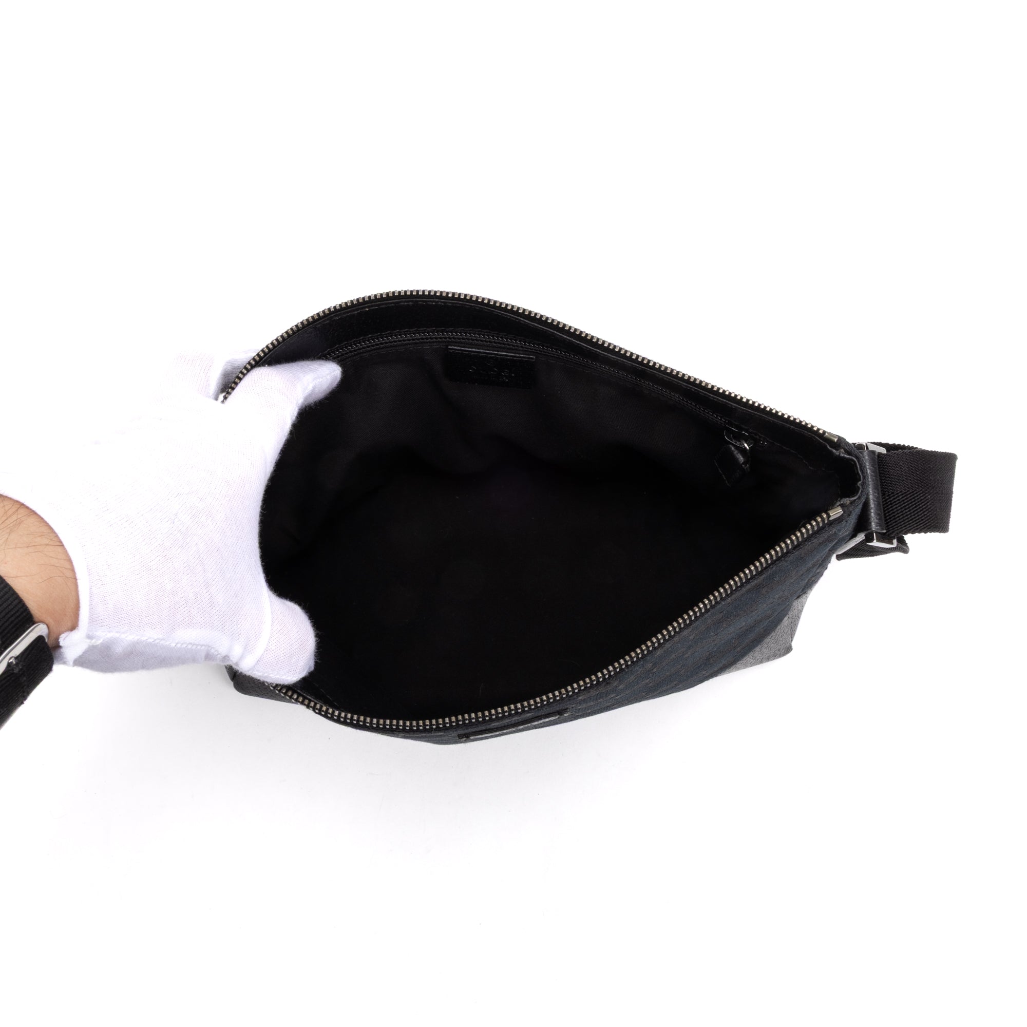Shoulder Bag Joy Messenger Black Canvas
