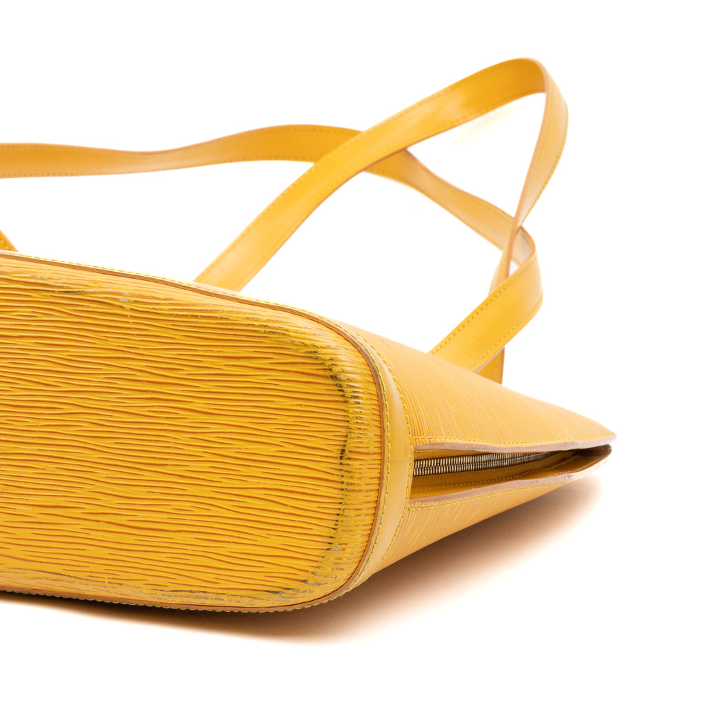 Shoulder Bag Lussac Yellow Epi
