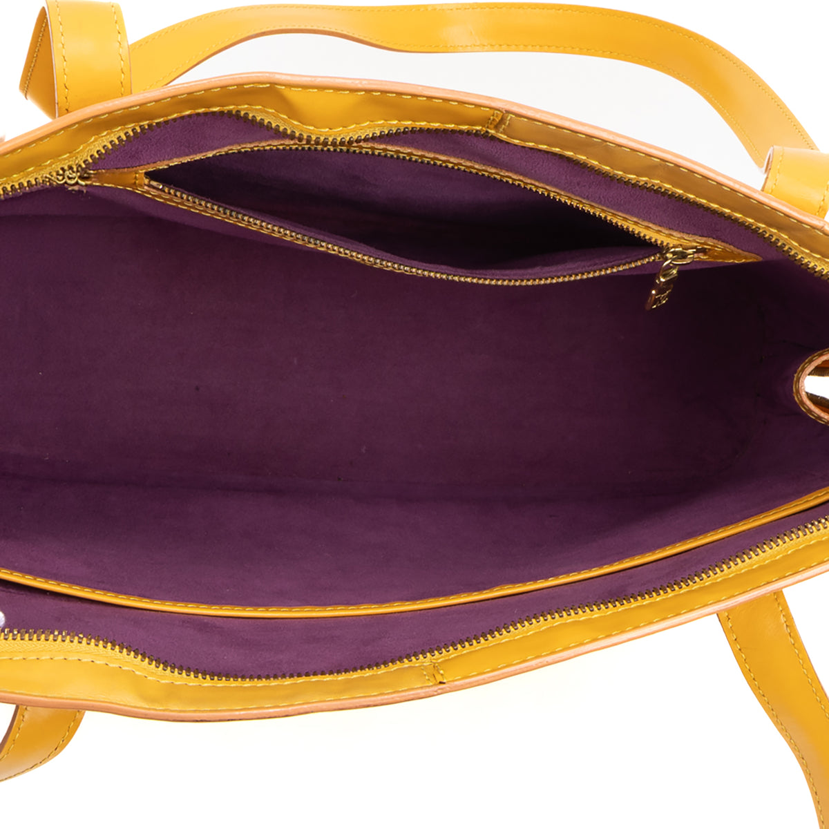 Shoulder Bag Lussac Yellow Epi