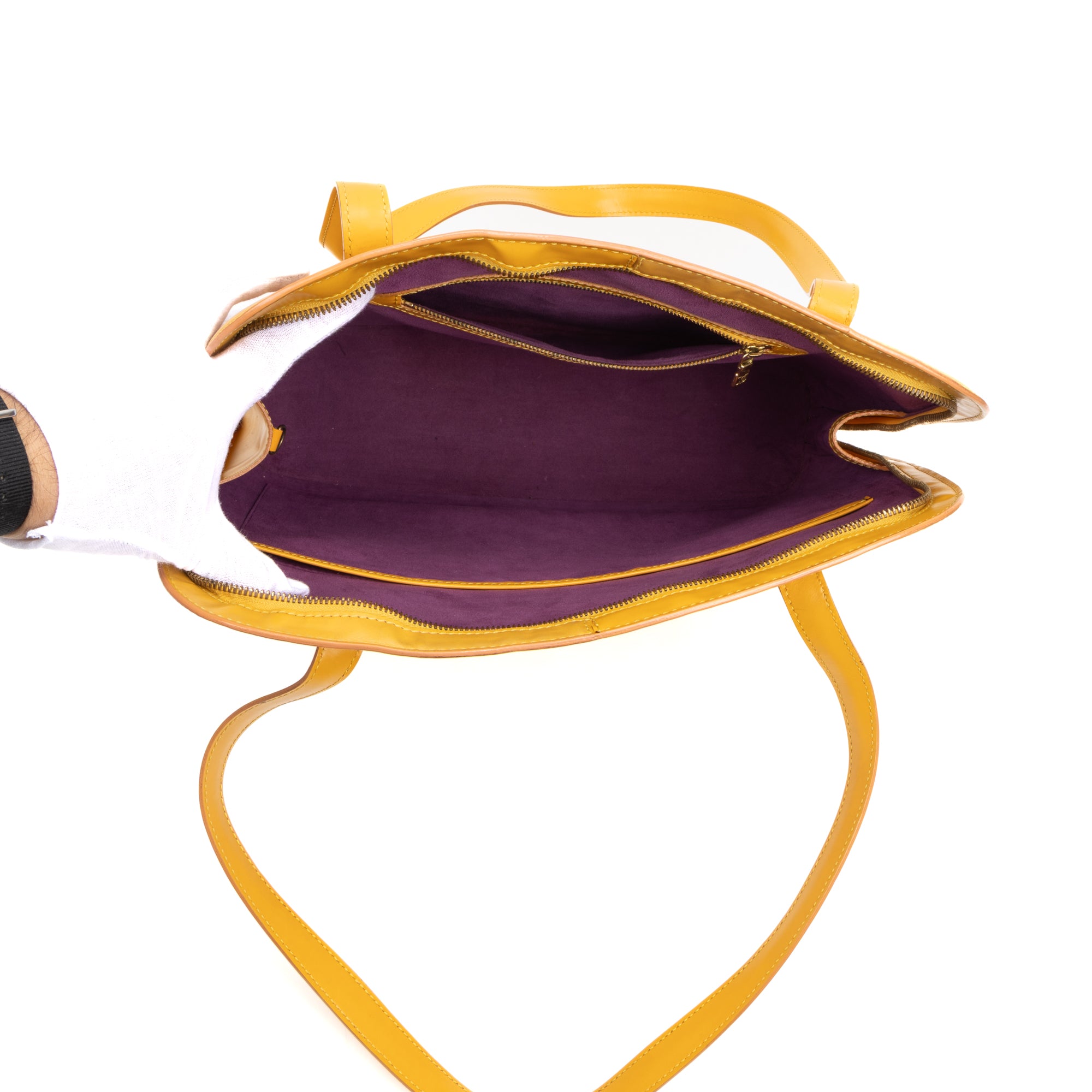 Shoulder Bag Lussac Yellow Epi