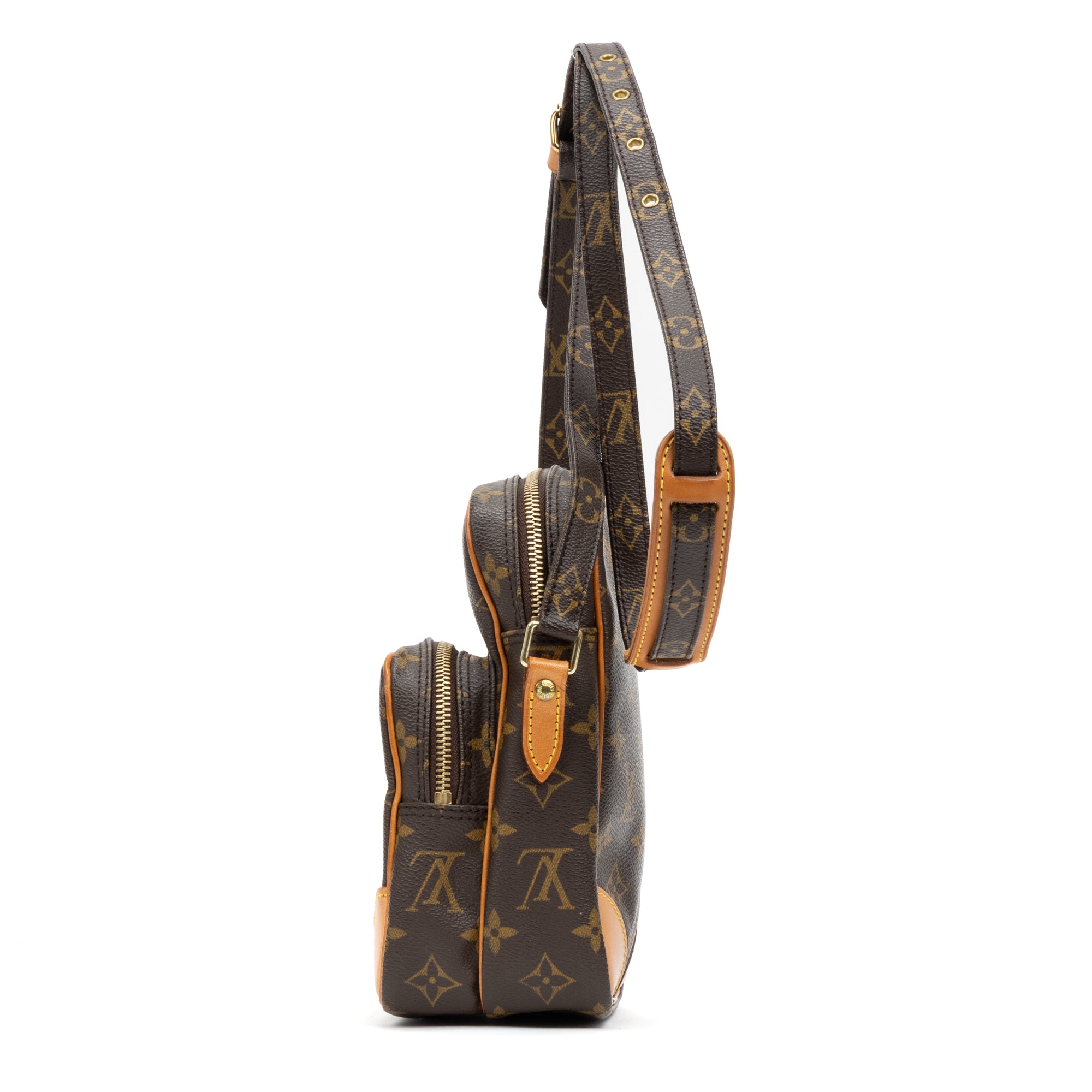 Shoulder Bag Ltd.Ed. Nico Amazone PM Brown Monogram Canvas