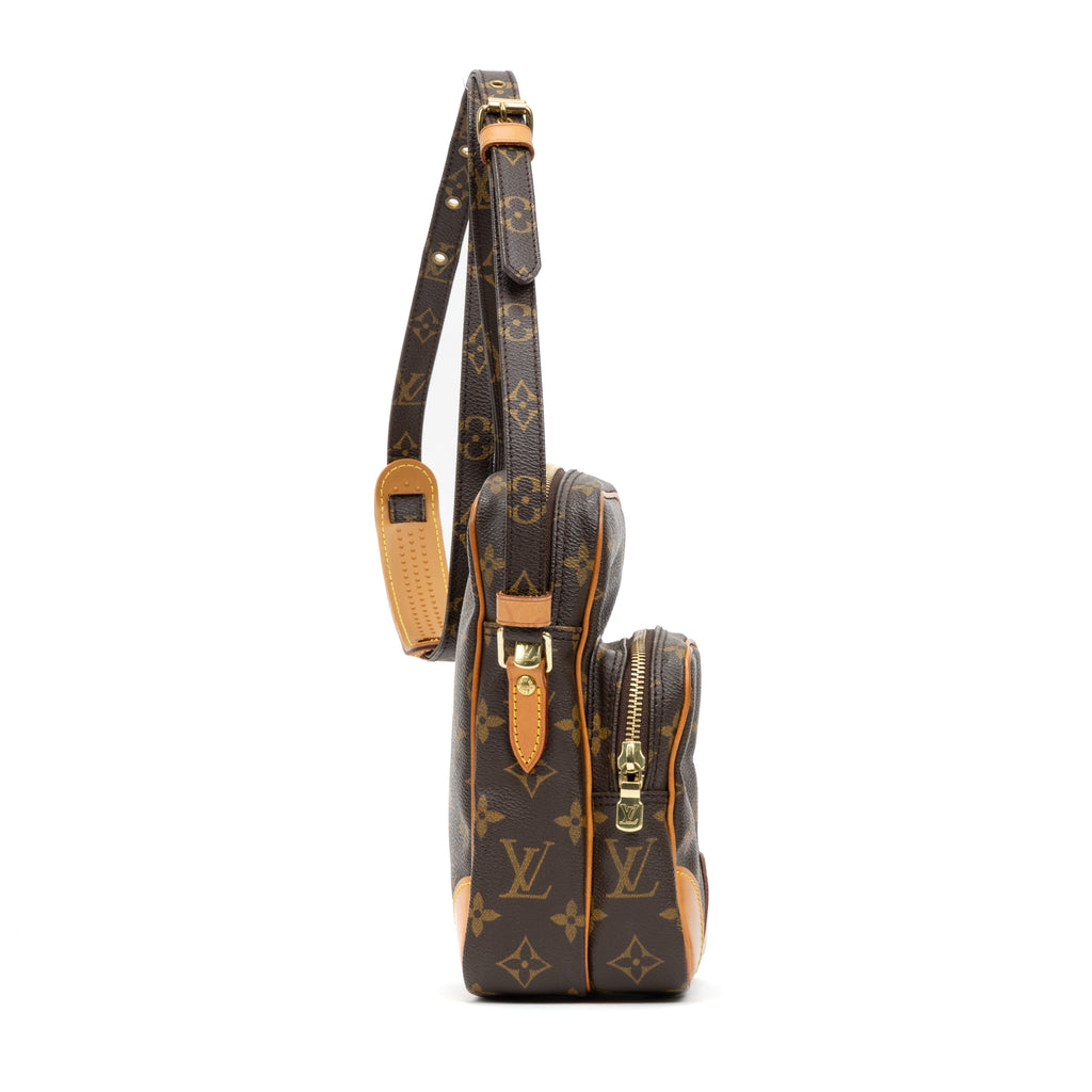 Shoulder Bag Ltd.Ed. Nico Amazone PM Brown Monogram Canvas