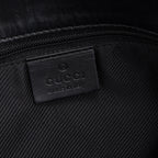 Shoulder Bag Tall Tote Black Monogrammed Canvas
