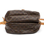 Shoulder Bag Saumur GM Brown Monogram Canvas