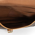 Shoulder Bag Saumur GM Brown Monogram Canvas