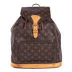 Backpack Montsouris GM Brown Monogram Canvas