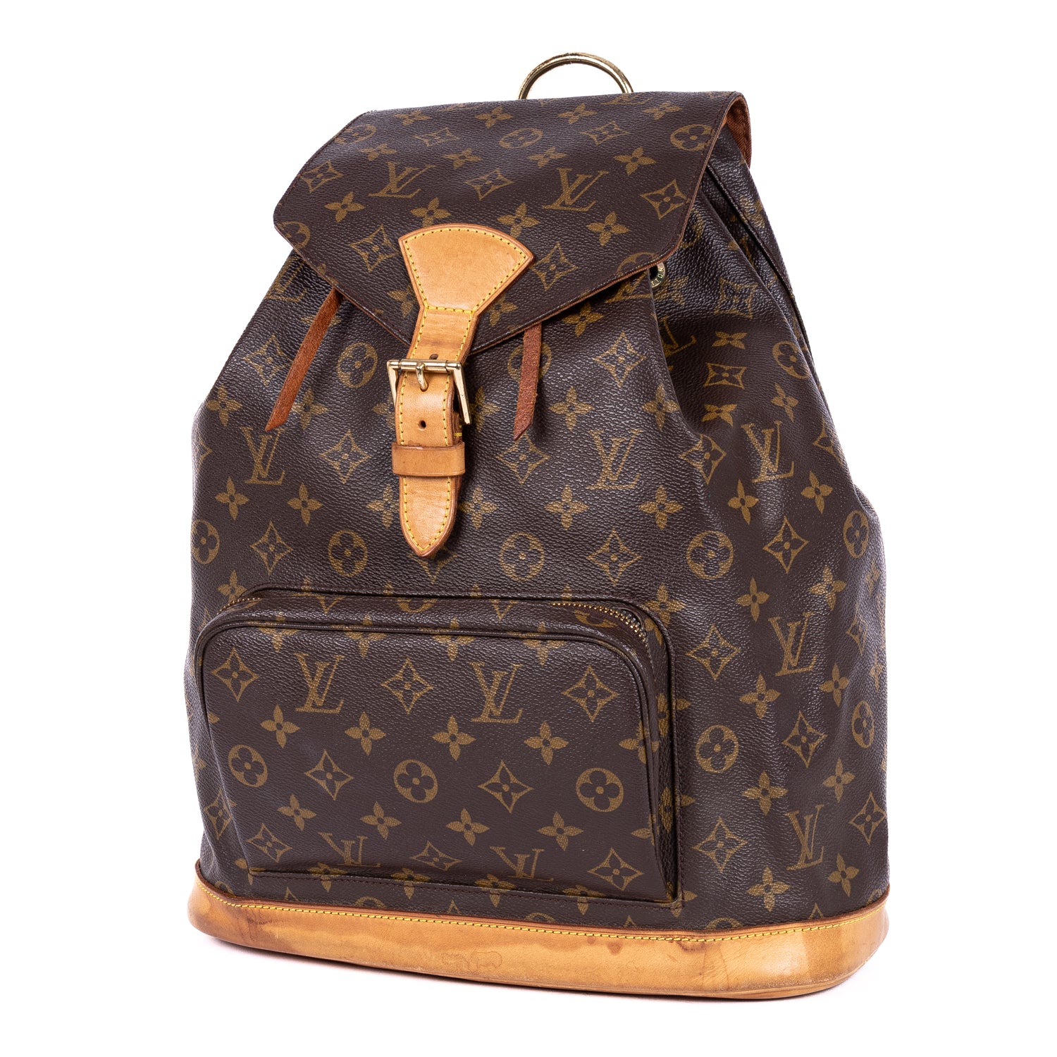 Backpack Montsouris GM Brown Monogram Canvas
