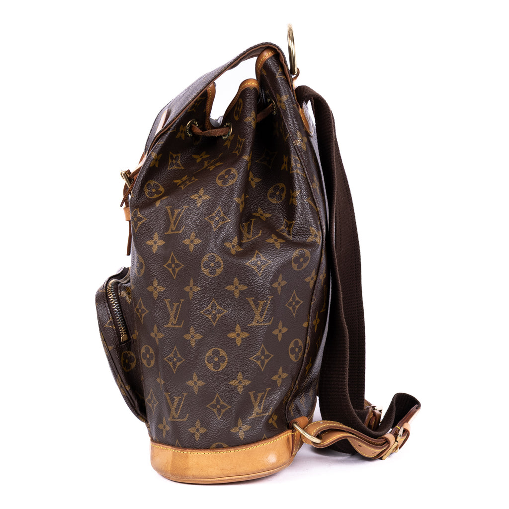Backpack Montsouris GM Brown Monogram Canvas