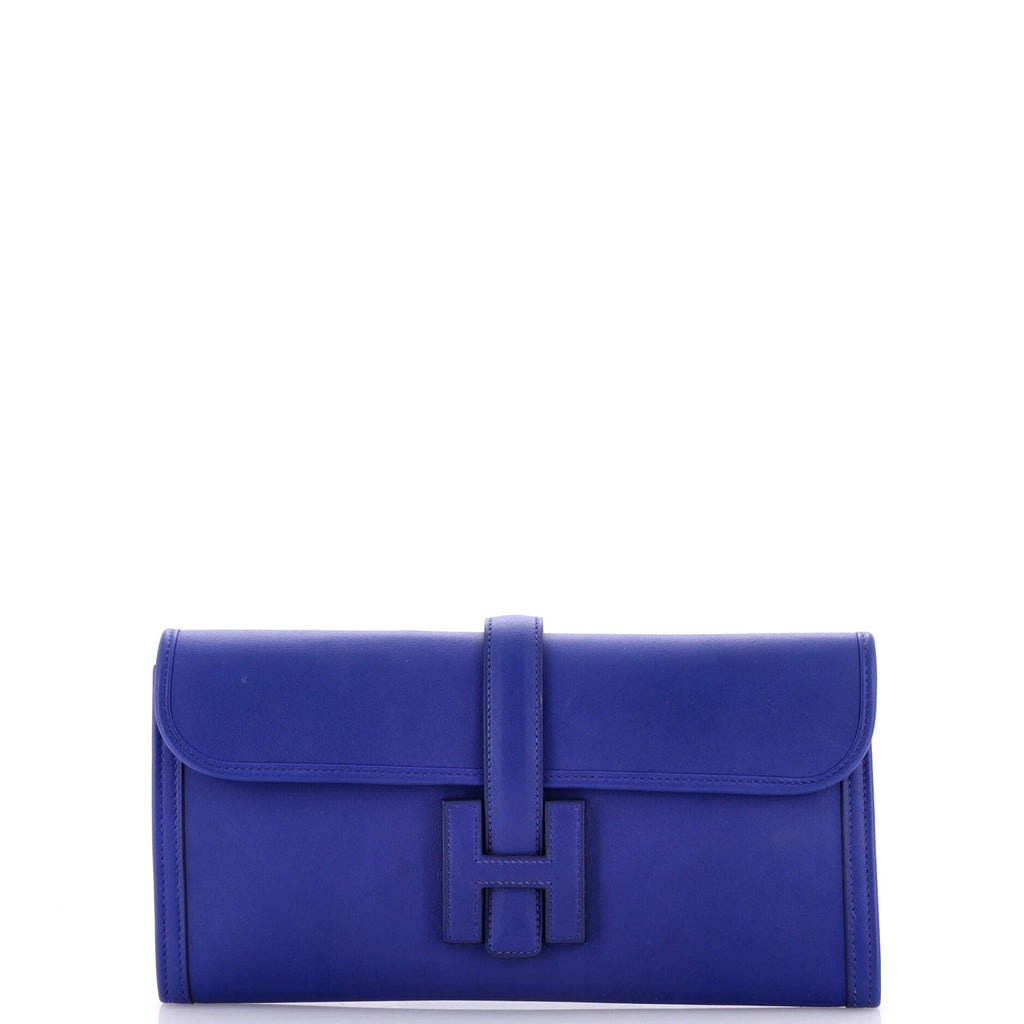 Clutch Jige Elan Clutch 29 Blue Sapphire Swift Leather